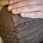 Patricia Shone in her studio 2018